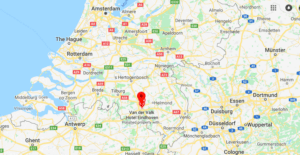 Map of The Netherlands