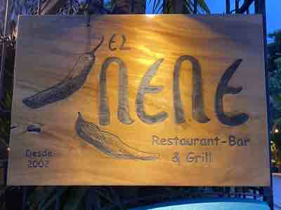 El Nene is a great restaurant in Puerto Escondido, Oaxaca