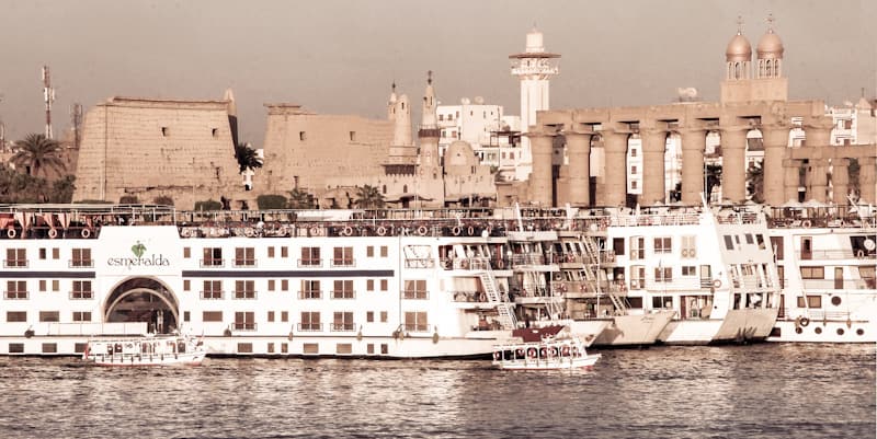 Cruises on the Nile River allow you to see history in several countries.