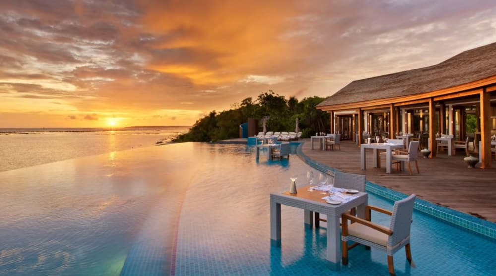 Maldives resorts include Hideaway Beach Resort and Spa