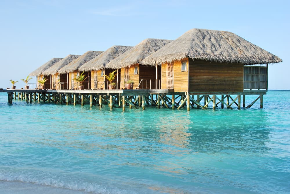 Talk about a great Christmas card photo!. Imagine your family photo in the Maldives!